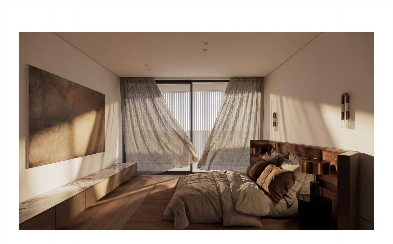 Euryalus Mosman master bedroom
