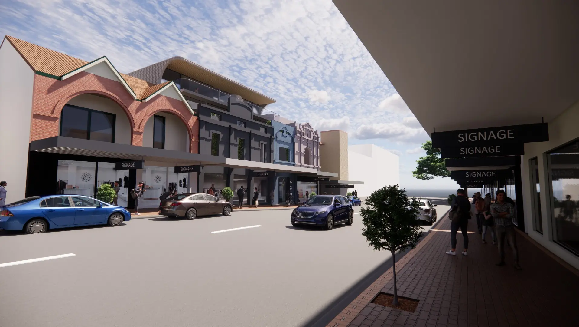 Rosette Mosman Village exterior